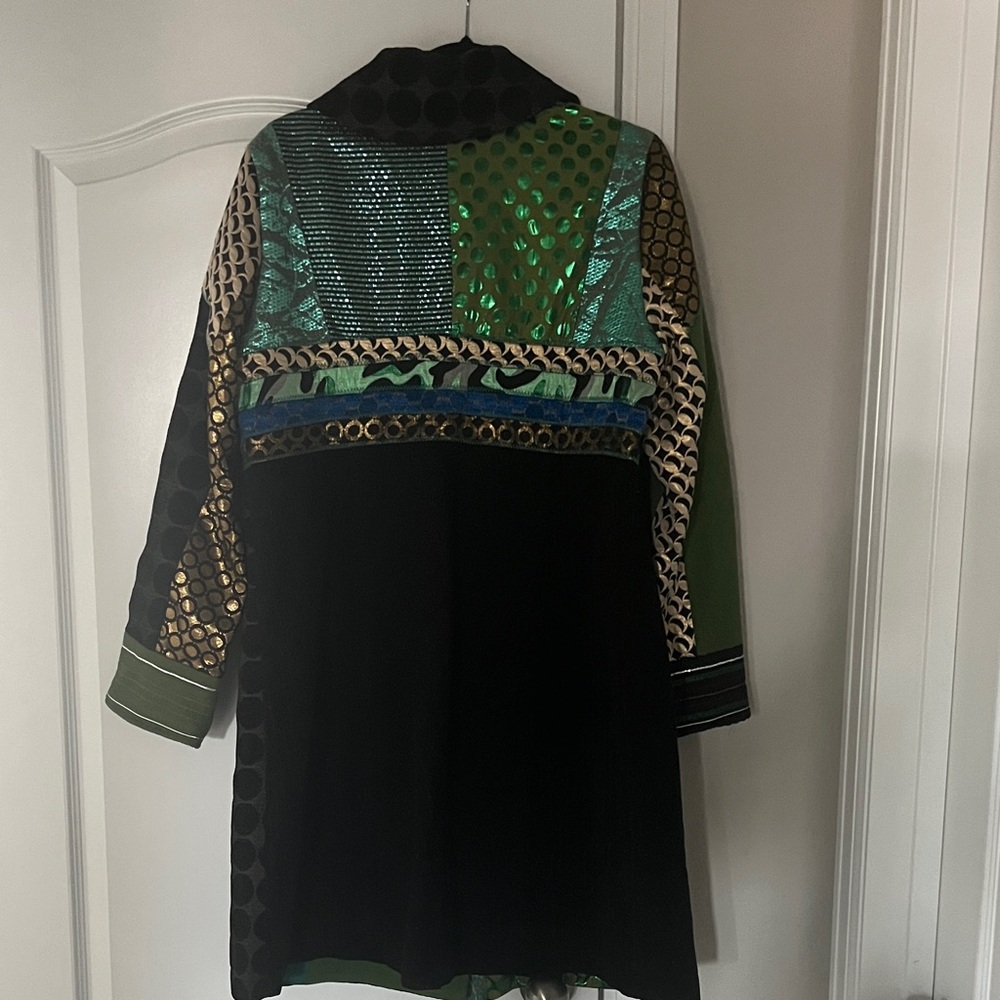 Desigual Multicolor Patchwork Women's Coat - image 3